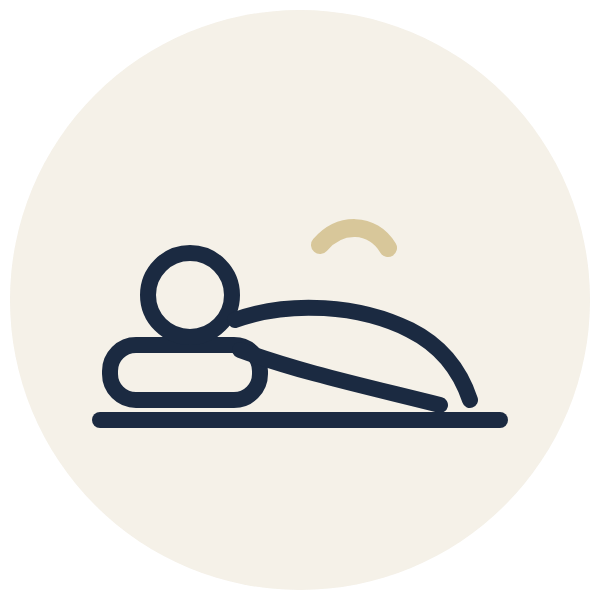 Ceinture de sommeil positionnelle gonflable